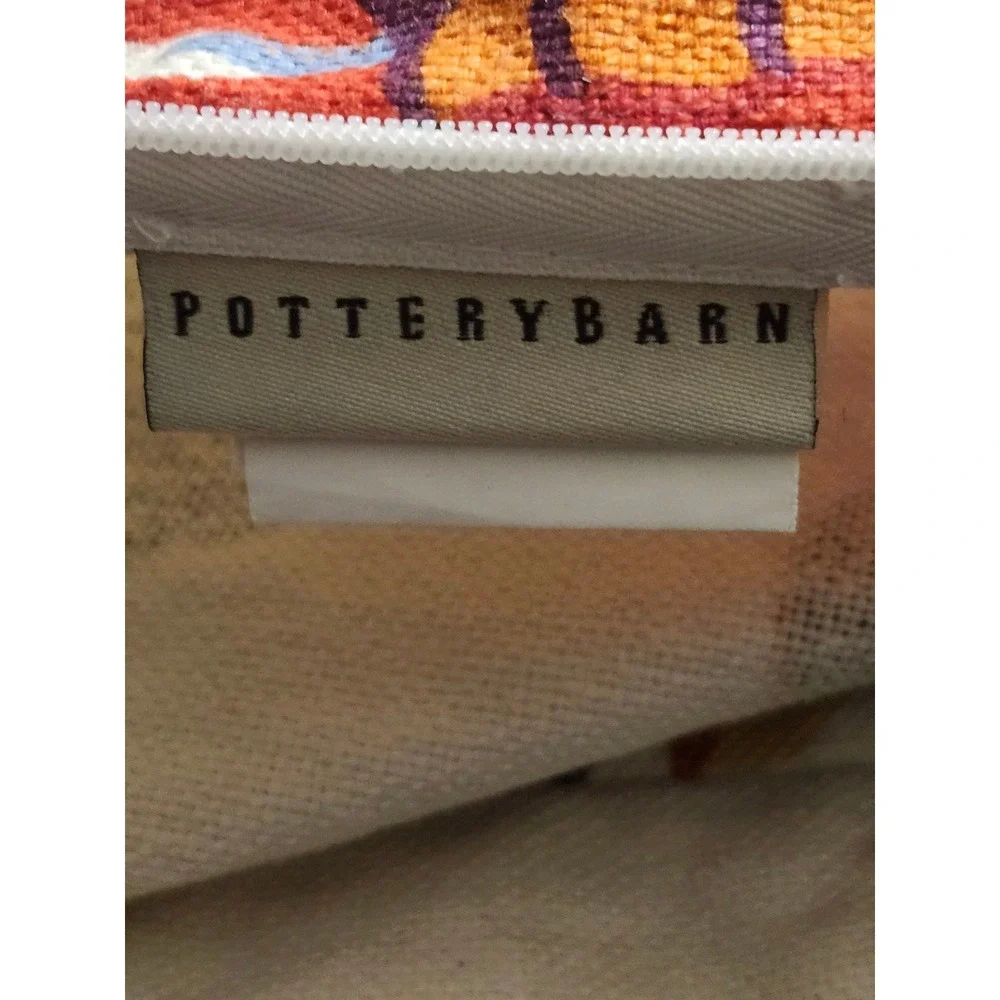 Pottery Barn Floral Bird Botanical Bohemian‎ Pillow Sham Cover 20x20 Inches